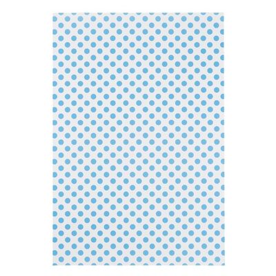 大王製紙 ドットカラー 4ツ切100枚 みずいろ ドットカラーミズイロ4ツキリ 1包（直送品）