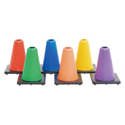 DLM ミニカラーコーンR1206 A-2599 1個（直送品）