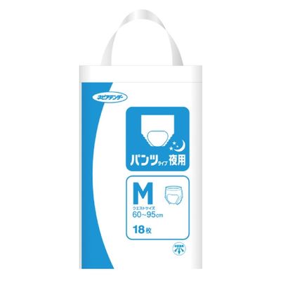 ネピア ネピアテンダーパンツタイプ夜用M18枚1P 65333 1パック×3（直送品）