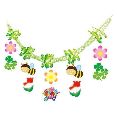 ハッピークラフト ミツバチクローバーガーランド SPGL4538 1個（直送品）