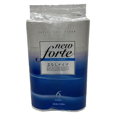 太洋紙業 芯なしNEWフォルテ シングル 6ロール 1832 1パック×2（直送品）