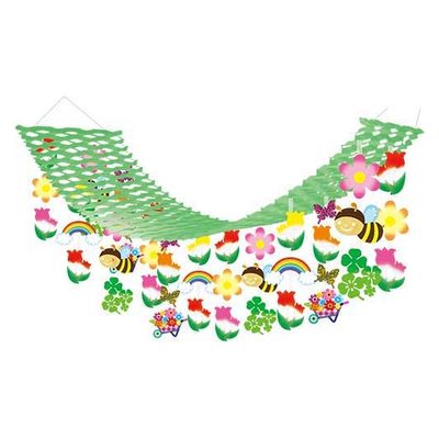 ハッピークラフト ミツバチクローバープリーツハンガSPPH4537 SPPH4537 1セット(1個×3)（直送品）