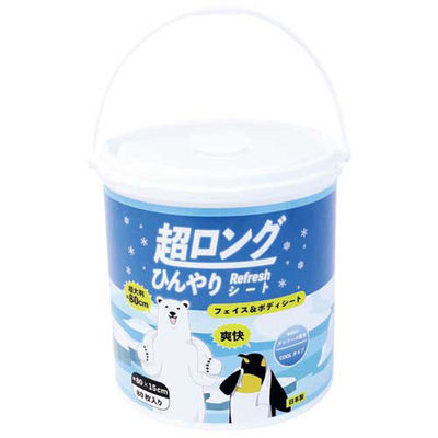 旭創業 超ロングひんやりRefreshシート80枚 1個（直送品）