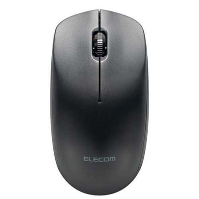 エレコム 光学式無線マウス M-LE10DRBK ブラック 1セット(3個)（直送品）