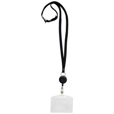 西敬 リールクリップ名札ID用 MLE-R346D 黒 1セット(4個)（直送品）