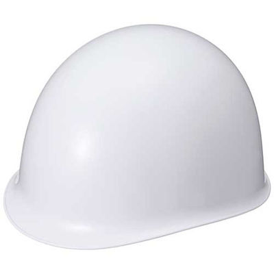 加賀産業 ヘルメット つばなし ホワイト Mo-1ML 1セット(2個)（直送品）