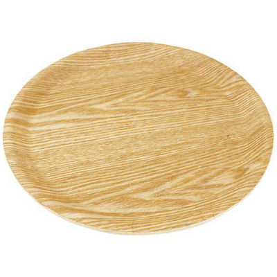 アサヒ興洋 木製トレーノンスリップ丸型 S NC22-04 1セット(5枚)（直送品）