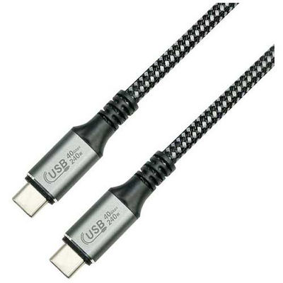ルーメン USB4.0 Type-Cケーブル 240w 1m U4-240WCC10 1個（直送品）