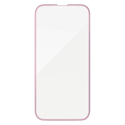 iPhone 16e ガラスフィルム 高透明 全面保護 メタリックピンク PM-A25SFLGFPNM エレコム 1個（直送品）