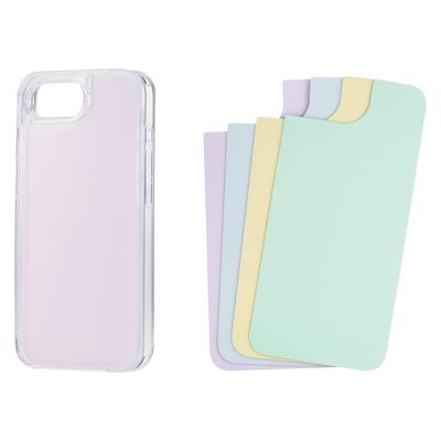 iPhone 16e ケース ハイブリッド  衝撃吸収 推し活 クリア PM-A25SHVCFCR2 エレコム 1個（直送品）