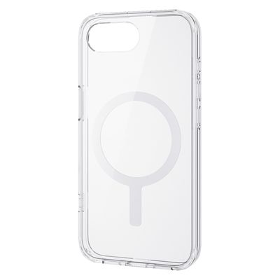 iPhone 16e ケース ハイブリッド  衝撃吸収 ホワイト PM-A25SMAG02WH エレコム 1個（直送品）
