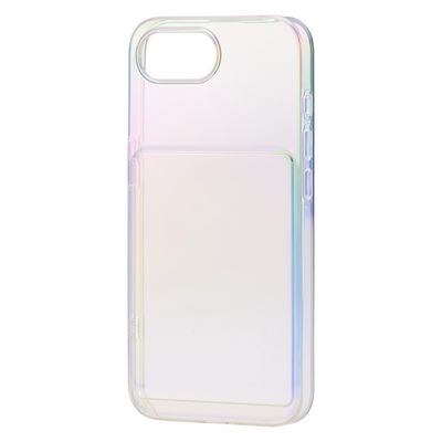 iPhone 16e ケース ソフト 衝撃吸収 カメラレンズ保護設計 クリアオーロラ PM-A25SUCTFACR エレコム 1個（直送品）