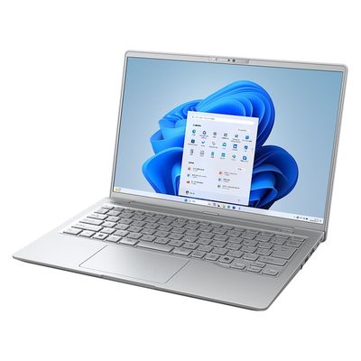 富士通 14インチ ノートパソコン FMV LIFEBOOK MH55/J3 ファインシルバー FMVM55J3S 1台（直送品）