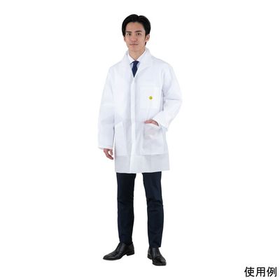 アズワン 帯電防止ディスポコート M 4-6565-02 1枚（直送品）