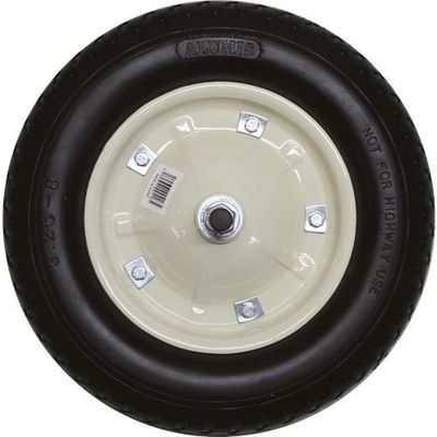 アルミス alumis ノーパンウレタンクタイヤ AM-01N 1セット(8台) 139-0888（直送品）