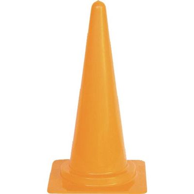 トーグ安全工業 トーグ ソフトカラーコーンオレンジ GSU-70E 1セット(20本) 854-7535（直送品）