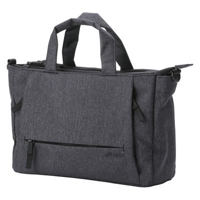 ミニトートバッグ 手提げ 肩掛け 2WAY トートバッグ 5.5L 撥水加工 ブラック BM-OFHB01BK エレコム 1個（直送品）