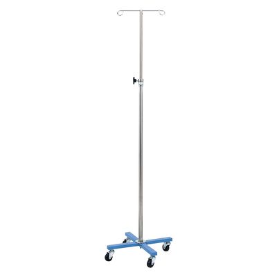 松吉医科器械 マツヨシ カラーガートル台(4脚)ブルーMY-160BN-A 点滴スタンド MY-160BN-A 1台（直送品）