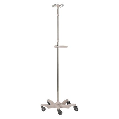 松吉医科器械 マツヨシIVスタンド(4個掛) MY-2237 点滴スタンド MY-2237(アイボリー) 1台（直送品）