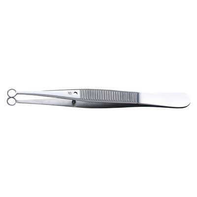 松吉医科器械 マツヨシ リングピンセット φ3mmMY-9223S 処置器具 穴あき MY-9223S (100MM) 1個（直送品）