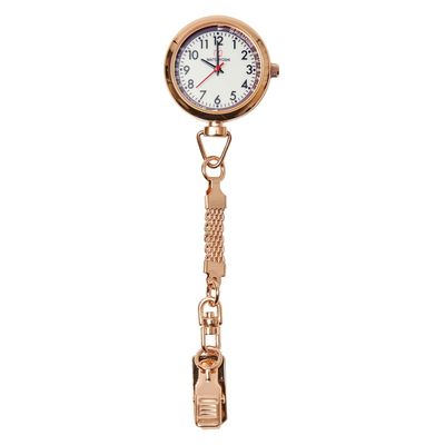 松吉医科器械 マツヨシナースウォッチφ30クリップMY-NS0440PGB 懐中時計 看護師 MY-NS0440PGB(ブラウン) 1個（直送品）