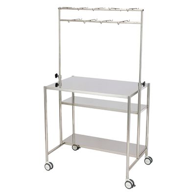 【軒先渡し】松吉医科器械 マツヨシ点滴処置台 MY-TC0020 作業台(混注用) 1台（直送品）