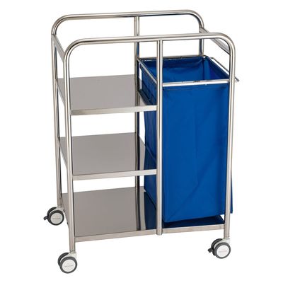 【軒先渡し】松吉医科器械 マツヨシ ランドリーオムツ交換車 MY-WC0020 おむつ カート MY-WC0020(L) 1台（直送品）