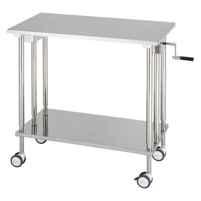 【軒先渡し】松吉医科器械 マツヨシ消毒盤台 MY-WC0052 ハンドル手動昇降式 1台（直送品）