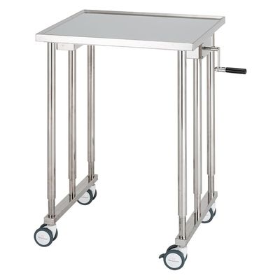 【軒先渡し】松吉医科器械 マツヨシ消毒盤台 MY-WC0053 ハンドル手動昇降式 1台（直送品）