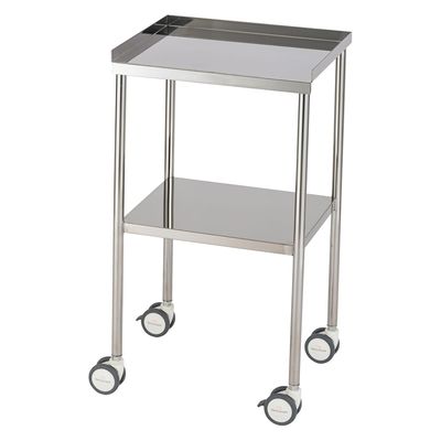 【軒先渡し】松吉医科器械 マツヨシサイレントカート(FL400) 三方枠付 回診車 SWG-FL02(450X370X825 1台（直送品）