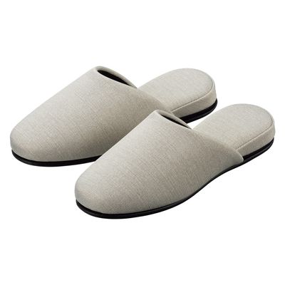 松吉医科器械 マツヨシ スリッパ(マニエラ) ライトグレー FB-001(27.0CM)12ソク 1セット(12足入)（直送品）