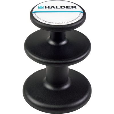 ロームヘルド・ハルダー HALDER マグネットフック ブラック 3688.003 1個 537-5212（直送品）