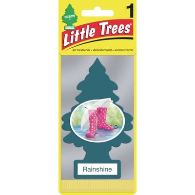 カーフレッシュ社 リトルツリーズ エアーフレッシュナー 1P ー Rainshine(レインシャイン) LT039 1枚 671-4628（直送品）
