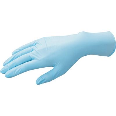 リーブル バリアローブ ニトリルPFエースブルーパウダーフリーM(100枚入) NO.2062M 1箱(100枚) 526-0944（直送品）