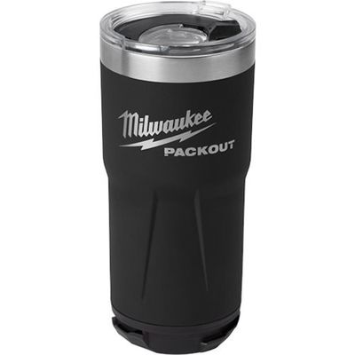 ミルウォーキーエレクトリックツール milwaukee PACKOUT タンブラーブラック(L・590mL) 48-22-8392BX 1個（直送品）