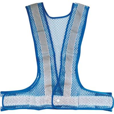 ミズケイ サマーベスト「涼風」(ブルー) 5941034 1枚 535-7753（直送品）