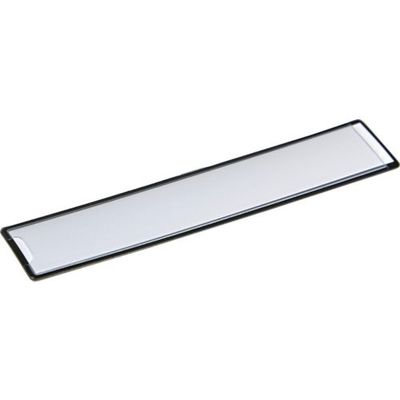 トラスコ中山 TRUSCO マグネット式見出しプレート 30X150 黒 10枚入 MGP-30X150-BK 1パック(10枚)（直送品）