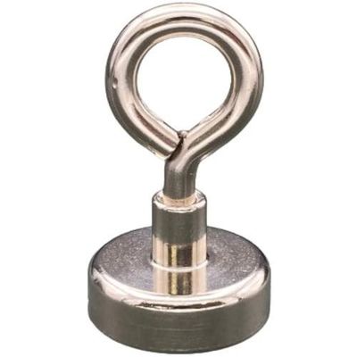 東京パーツセンター ラクテム 強力マグネット アイフック型 φ25 ゴム付 MHMI25 1個 603-8272（直送品）