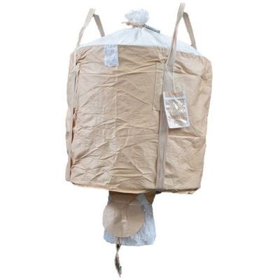 旭産業 旭 コンテナバッグ丸型本体二重 排出口あり AS-HTNJ2 1袋 613-2408（直送品）