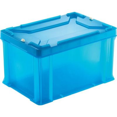 DIC エコシリーズF型コンテナFー21 外寸:W424×D291×H244.5 クリアブルー F-21 ECO CBL 1個（直送品）