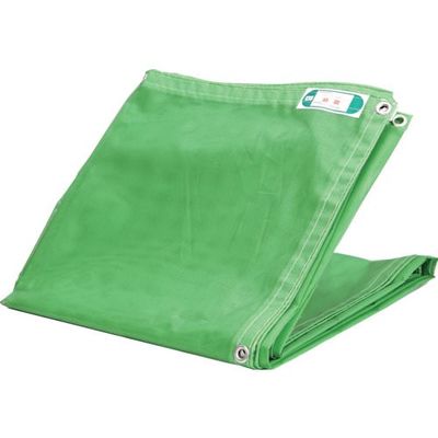 トラスコ中山 TRUSCO 防炎2類 防炎メッシュシートエコノミー 1.8mX3.6m グリーン BM1836-GN 1枚 666-1434（直送品）