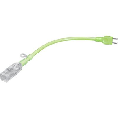 フジマック fmc 光るタップコード グリーン 30cm HE-1503-G 1本 407-0680（直送品）