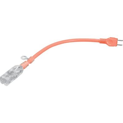 フジマック fmc 光るタップコード オレンジ 30cm HE-1503-OR 1本 407-1210（直送品）