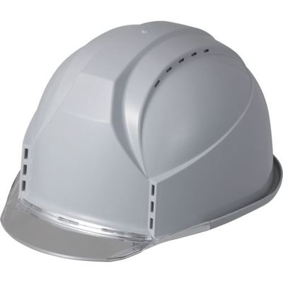 住べテクノプラスチック スミハット KKC3型 帽体(スノーホワイト)・バイザー(クリア) KKC3-B-12-C 1個 686-8016（直送品）