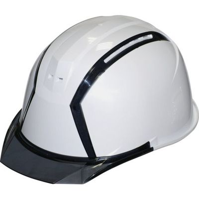 住べテクノプラスチック スミハット MXC型 帽体(スノーホワイト)・バイザー(グレースモーク) MXC-B-12-G 1個（直送品）