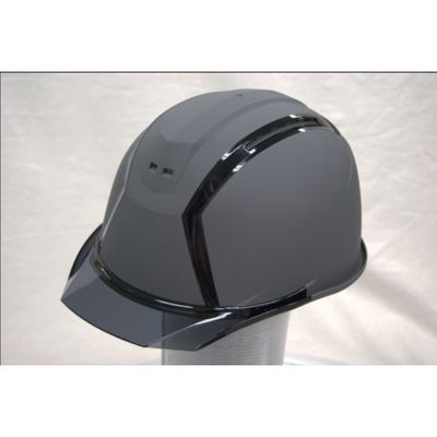 住べテクノプラスチック スミハット MXC型 帽体(マットグレー)・バイザー(グレースモーク) MXC-B-70-G 1個 686-9522（直送品）