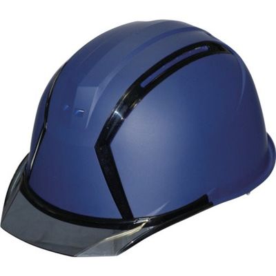 住べテクノプラスチック スミハット MXC型 帽体(マットネイビー)・バイザー(グレースモーク) MXC-B-72-G 1個（直送品）