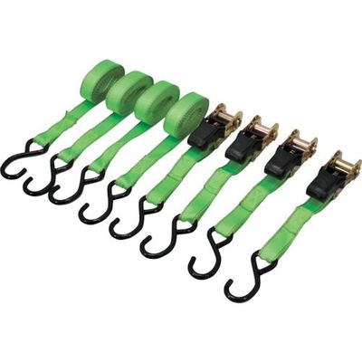 ワールドツール アストロプロダクツ AP ラチェットタイダウン 4m (4本入) RT433 2007000014332 1セット(4本)（直送品）