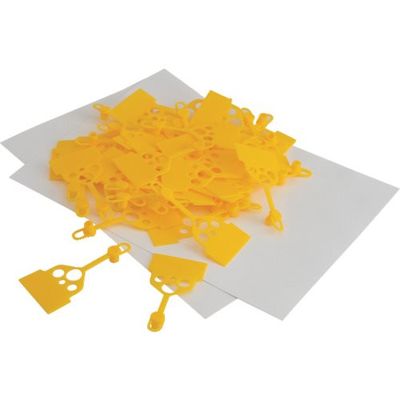 SKF グリースニップル用キャップとタグ・黄 TLAC 50/Y 1袋(50個) 565-9457（直送品）