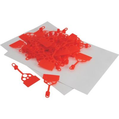 SKF グリースニップル用キャップとタグ・赤 TLAC 50/R 1袋(50個) 565-9460（直送品）